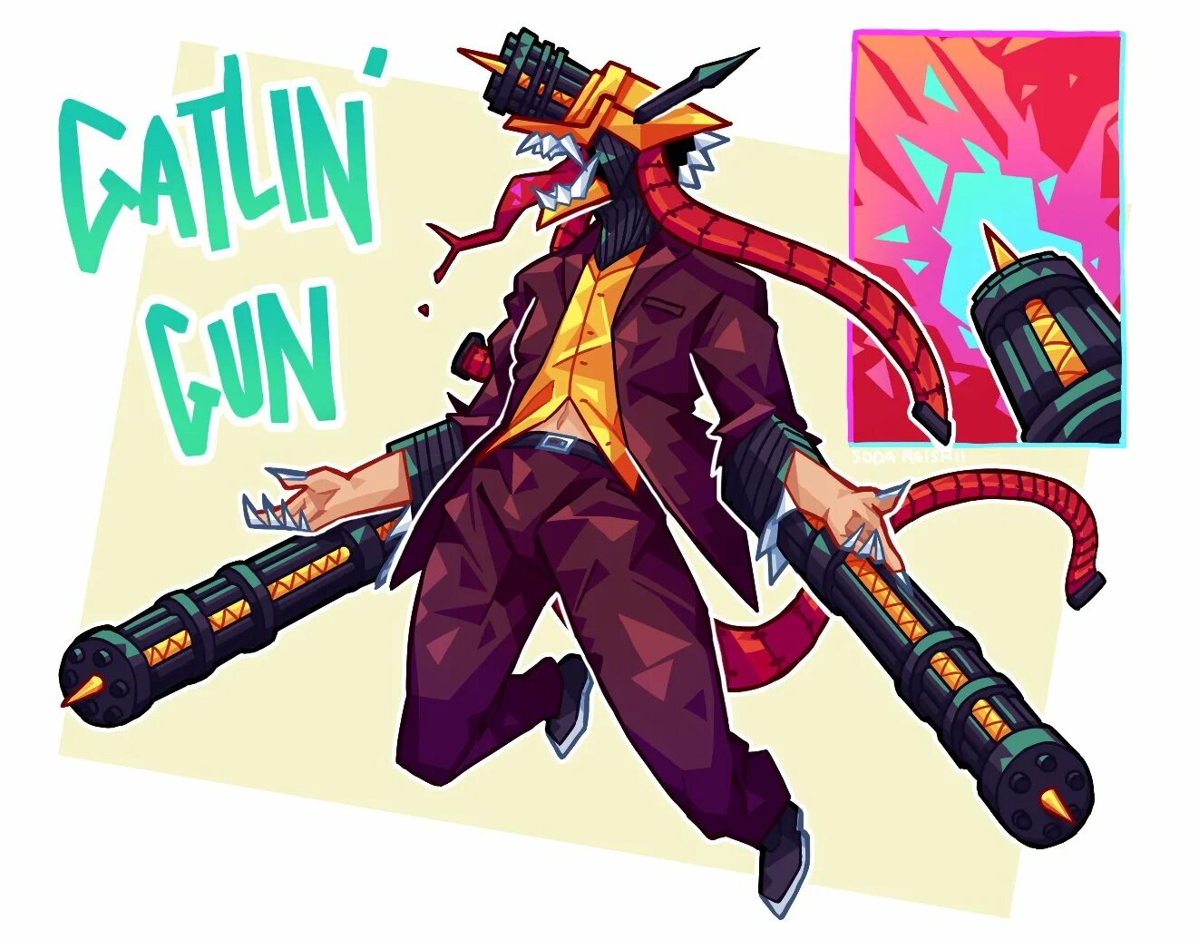 Gun devil
