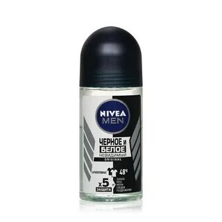 Nivea men черное и белое невидимый