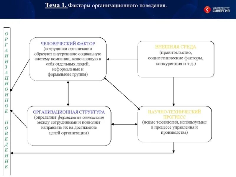 Организационное поведения руководителя. Факторы организационного поведения. системная модель организационного поведения. факторы определяющие организационное поведение. законы и модели организационного поведения.