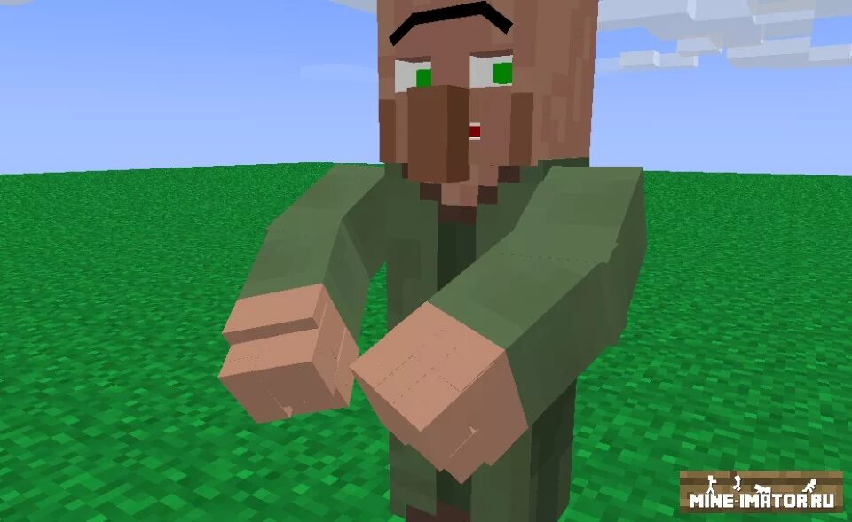 бумажный житель из майнкрафта. Mine imator rig длинного человека. бумажные фигурки майнкрафт. житель в майнкрафте без фона. картинки жителя из майнкрафта.