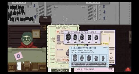 Papers please режимы