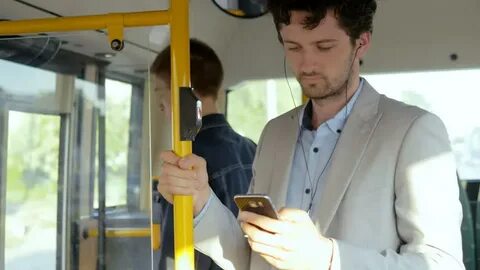 They at work by bus last morning