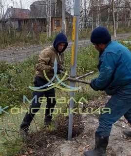 Какие сваи нужны для забора