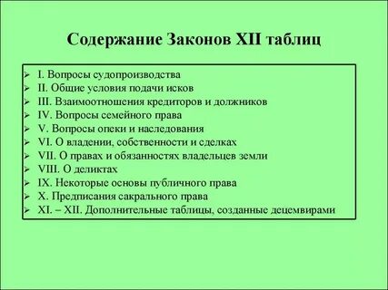 Содержание глав двенадцать
