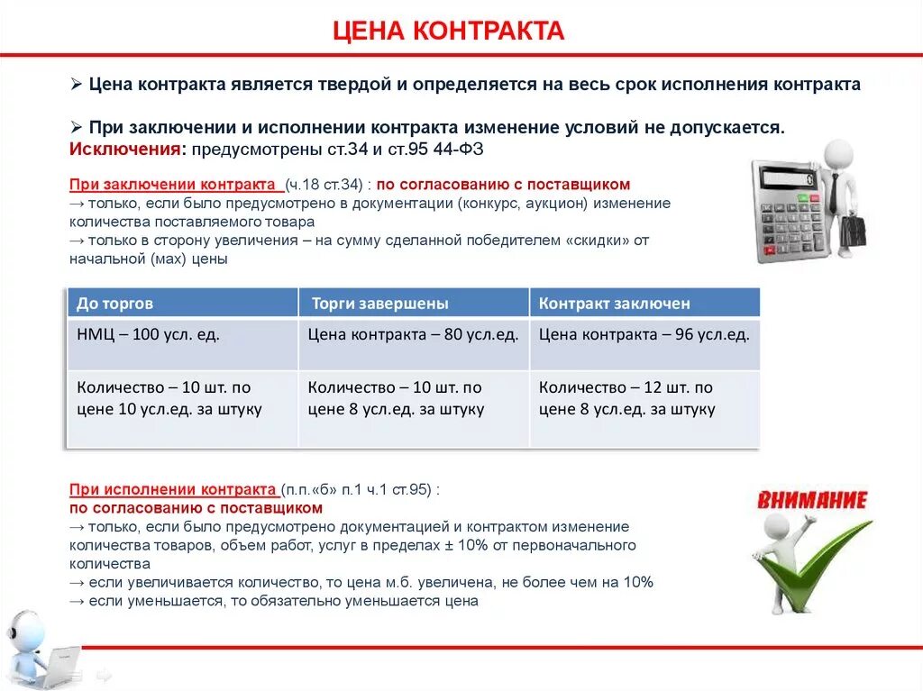 Изменение цены контракта. Цена контракта. Увеличение стоимости контракта. Стоимость договора. Изменение договора по 44 фз