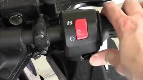 Двиг стоп на мотоцикле