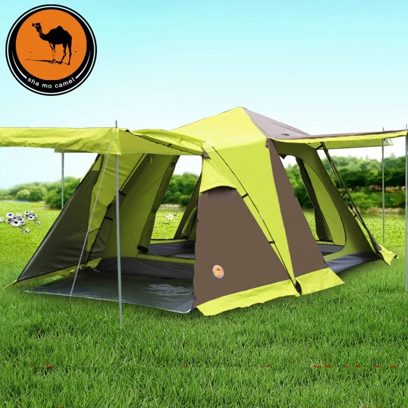 Палатка Camel 4- местная. Палатка Automatic Tent Double Door. Кемпинговые палатки на АЛИЭКСПРЕСС. Палатка Automatic Tent Double Door салатовая.