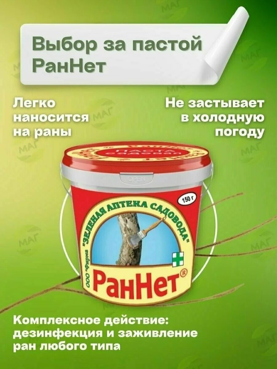 Паста раннет купить. РАННЕТ паста 150гр. Вар садовый РАННЕТ паста 150г.. РАННЕТ (паста Садовая, 150 гр). Садовая паста для дезинфекции РАННЕТ.