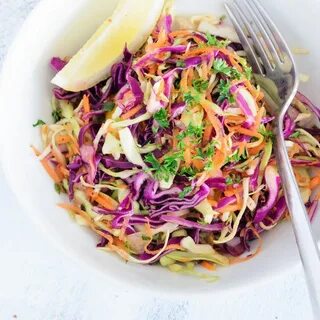 Салат капуста с кунжутом