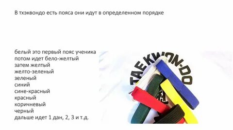 Теория тхэквондо