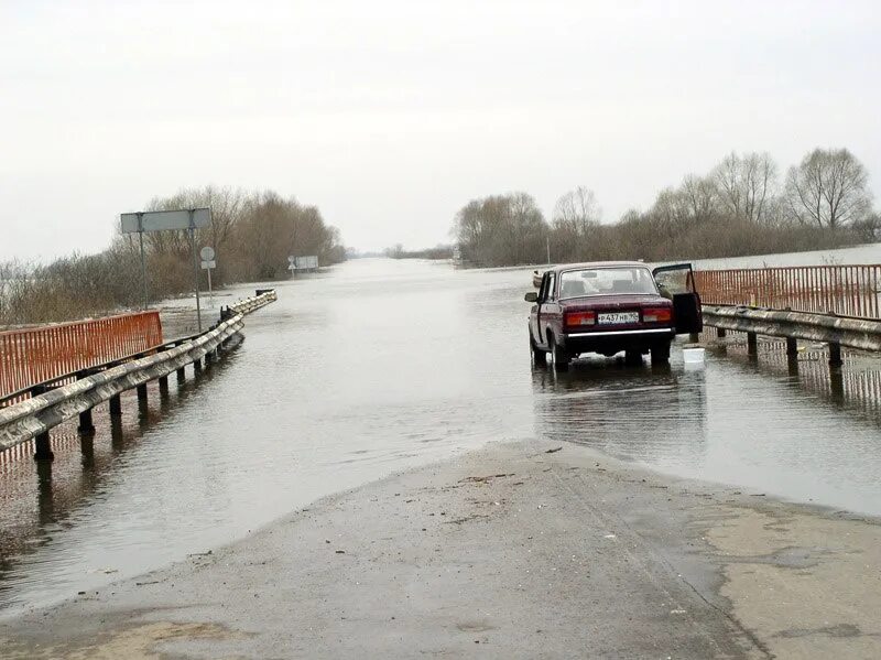 Уровень воды в воскресенском