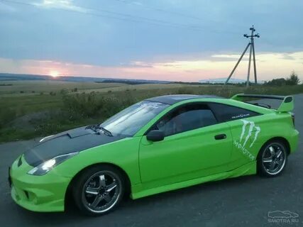 Toyota зеленая
