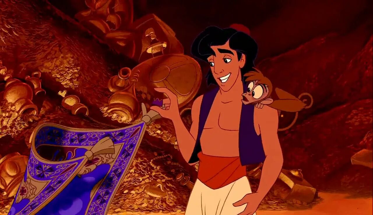 Aladdin in english