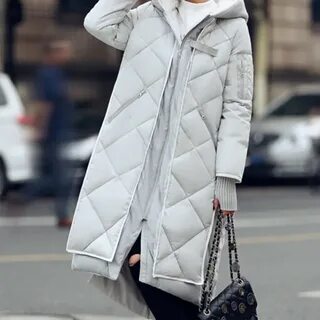 Длинные светлые куртки