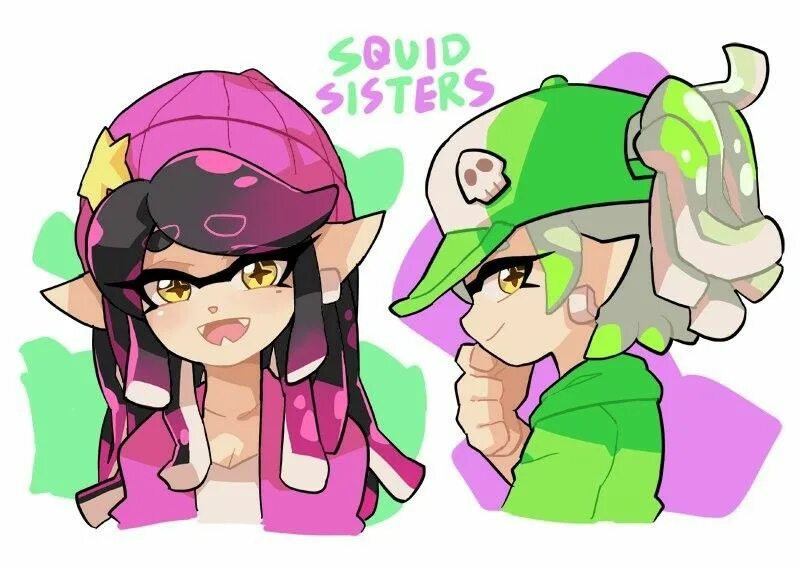 Squid sisters r34. Мари сплатун. Splatoon 2 squid sisters. Келли сплатун. Мари сплатун 2.