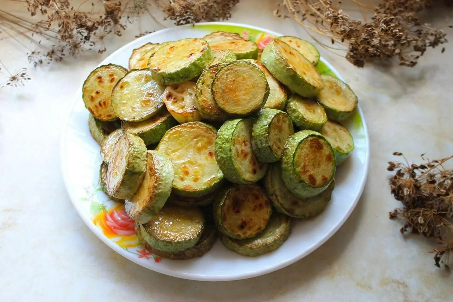 Кабачки с чесноком на зиму
