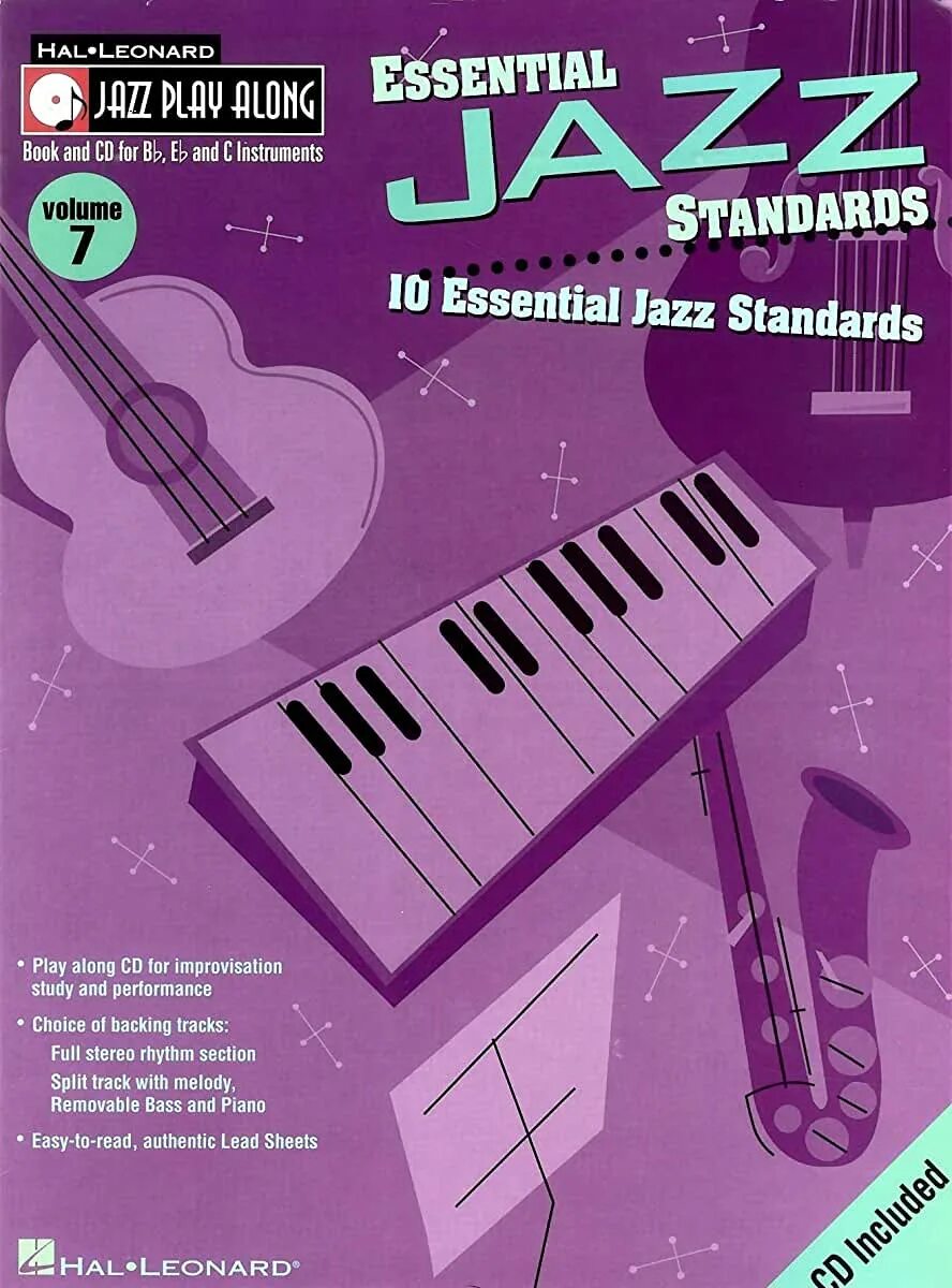 Jazz Essentials. Сборник джазовых стандартов. Обложки Jazz партитур. Партитура hal Leonard.