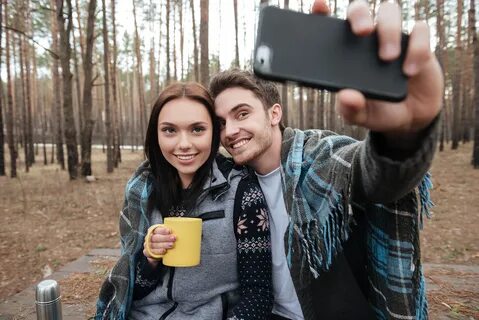 Получить просьбу сделать селфи
