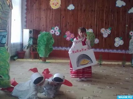 Сценарий гуси лебеди в детском