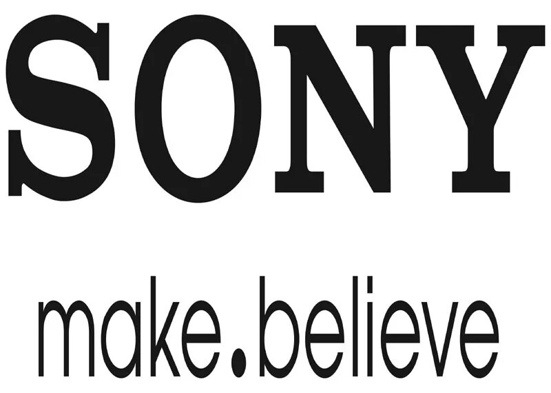 Сони make believe. Sony логотип. Логотип Sony make believe. Слоган сони. Believe do make