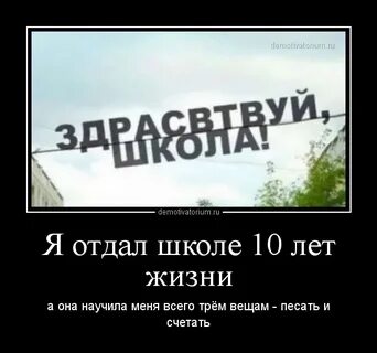 Годы отданные школе
