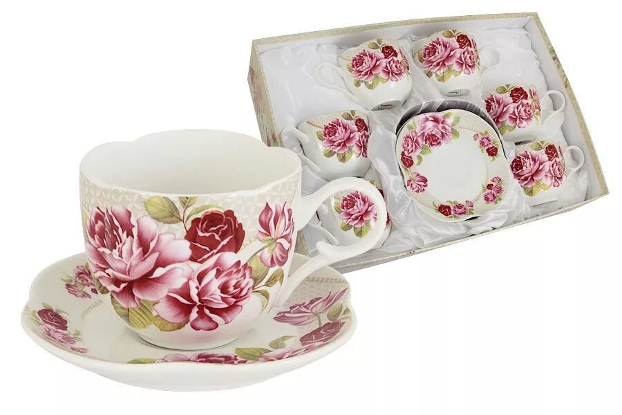 Чайный набор. Чайный набор 12пр чашка+блюдце. Чайный набор Коломбо. Чайный набор 8пр 220мл розовый. Чайный сервиз на 6 персон маркиза "фантазия".