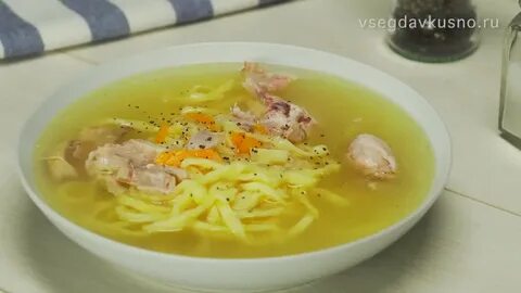 Домашняя лапша с курицей рецепт пошаговое