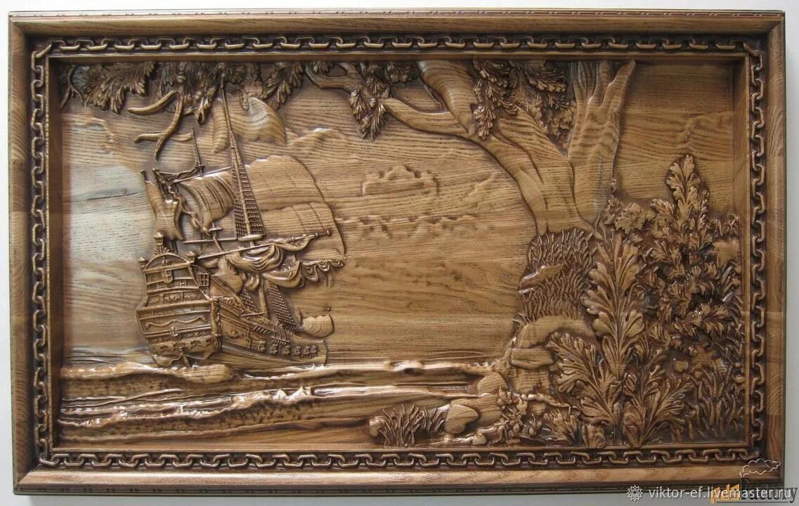 Декоративные керамические панно. Резьба по дереву. Декоративные панно из кожи. Объемные картины. Настенное панно из природного материала.