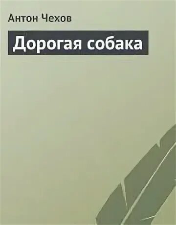 А п чехов дорогой