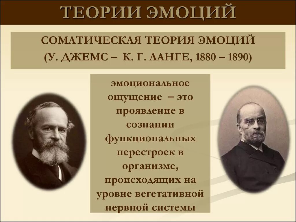 Автор теории эмоций. Теории эмоций. Теории эмоций в психологии. Основные теории возникновения эмоций. Современные теории эмоций.