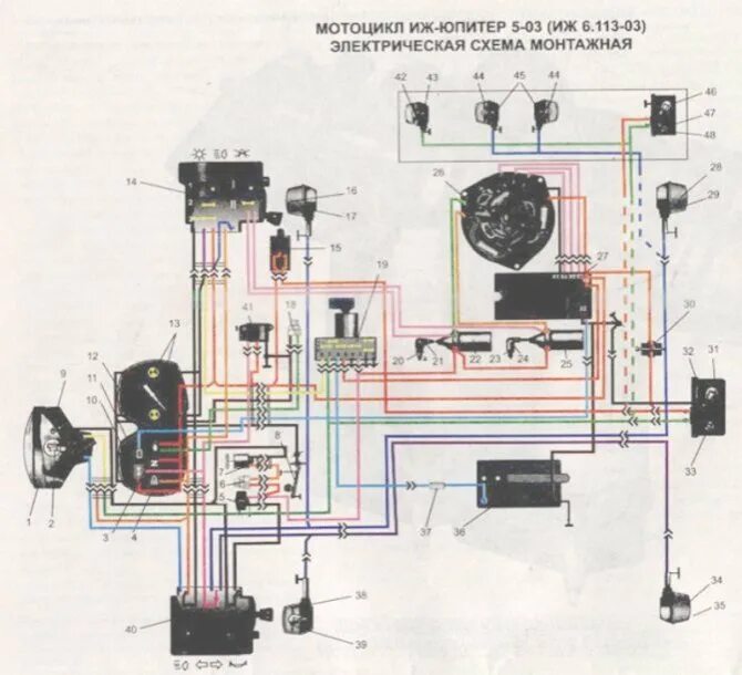 Схема электрики ИЖ Юпитер 5. Электропроводка ИЖ Юпитер 5. Схема подключения электропроводки ИЖ Планета 5 12 вольт. Схема подключения проводки ИЖ 5. Проводка иж юпитер 4