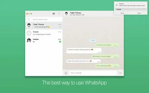 Whatsapp mac os