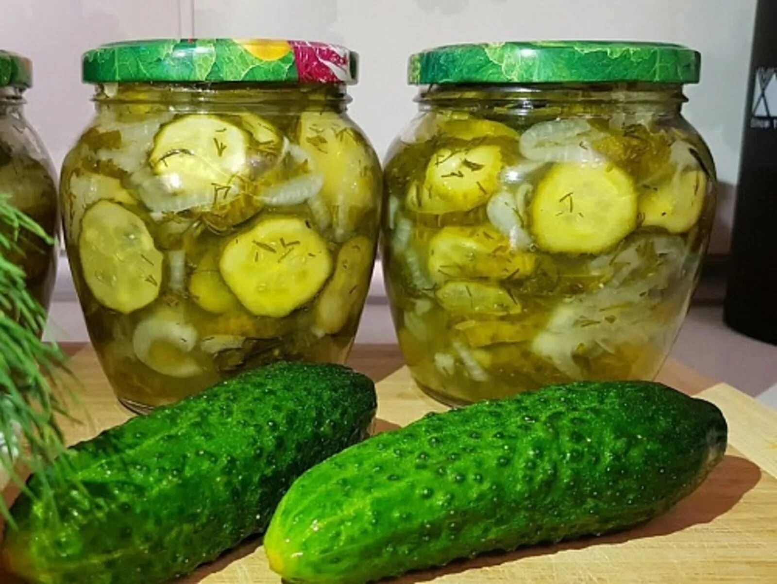 Нежинский салат на зиму / Cucumber salad for the winter - YouTube
