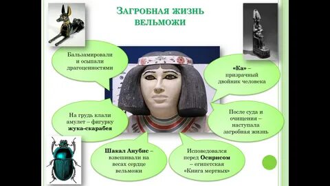 Конспект урока жизнь египетского вельможи