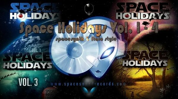 Space holidays. Space holidays vol. Holidays in space. Sound space. Holidays in space.