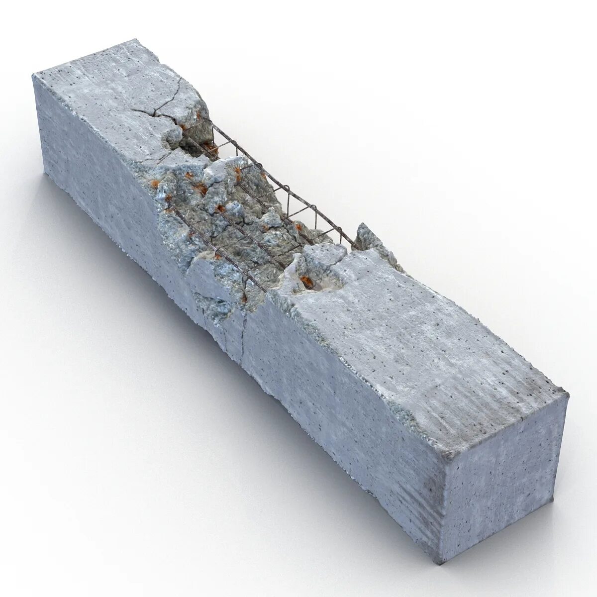 Damaged blocks