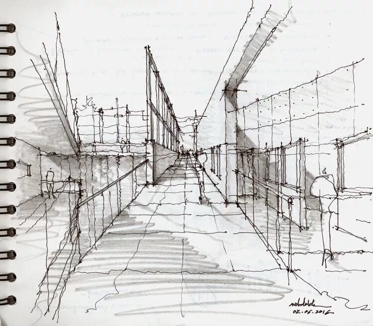 Перспектива с тремя точками схода архитектура. Перспектива с 3 точками схода. Архитектура в перспективе рисунок. Линейная перспектива с 2 точками схода. Построение г.