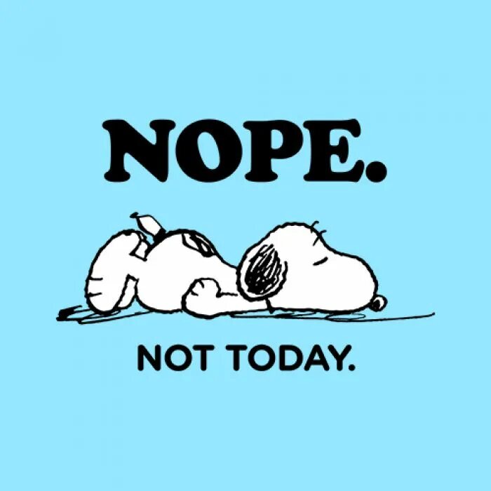 Nope not today перевод на русский. Ноуп. peanuts одежда. nope картинка. nope мем.