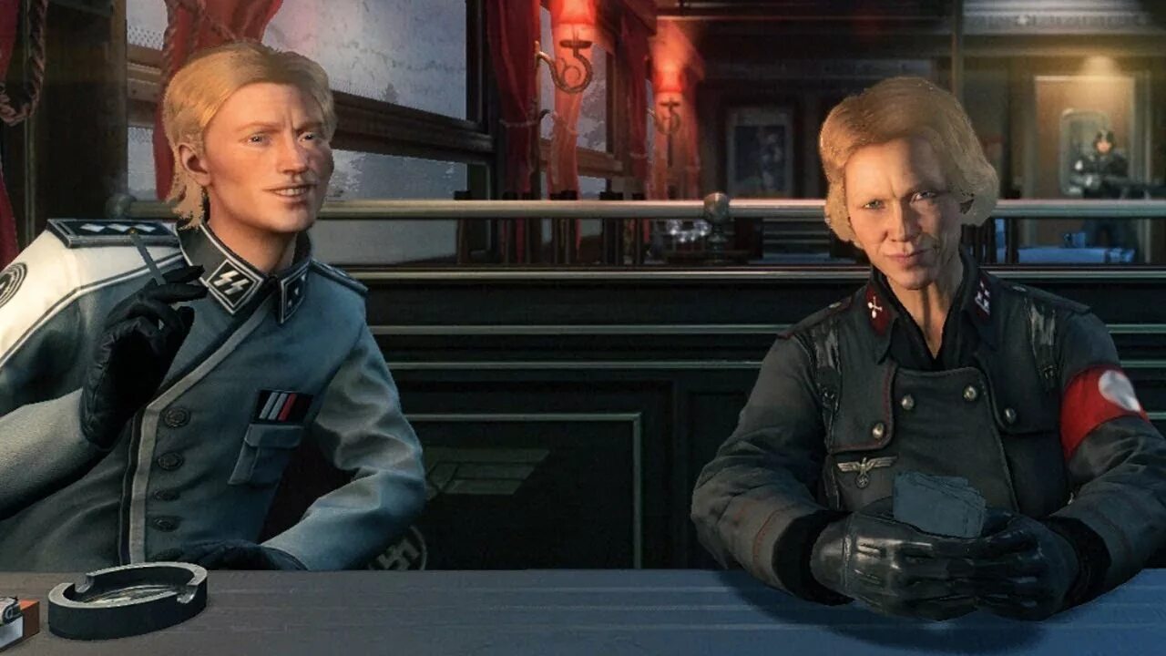 We have new order. Ирен Энгель. Wolfenstein 2 Ирене Энгель. Wolfenstein the New order фрау Энгель.