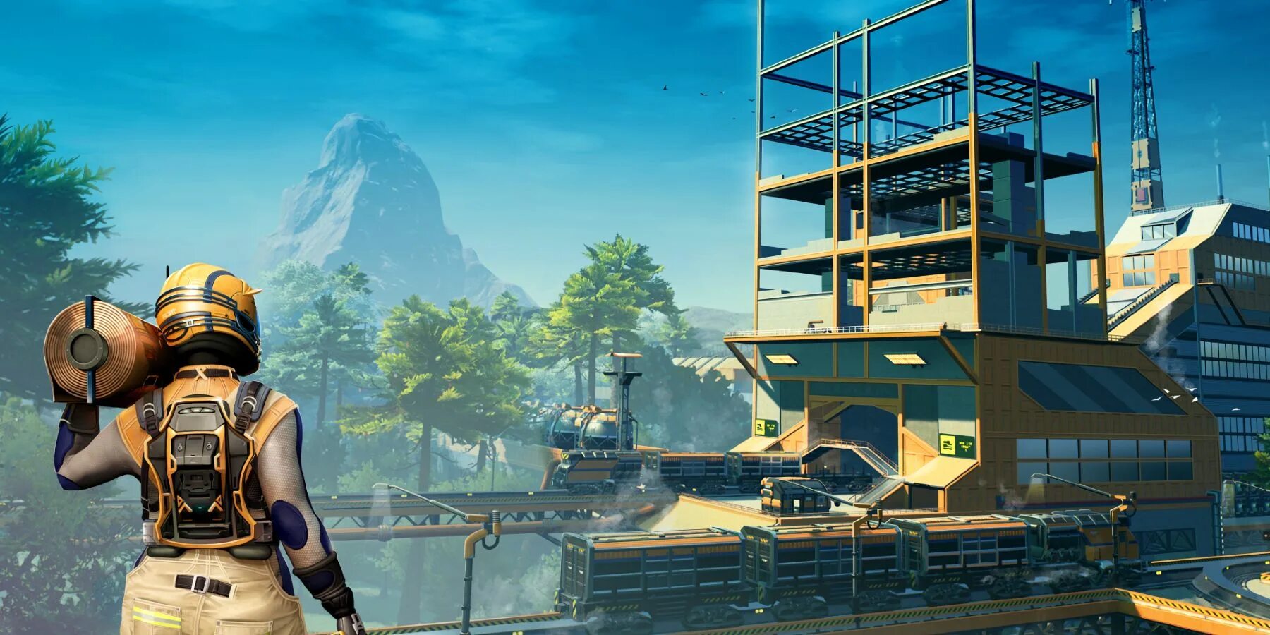 Satisfactory update 8. Satisfactory игра. обои сатисфактори. satisfactory персонаж. сатисфактори стрим.