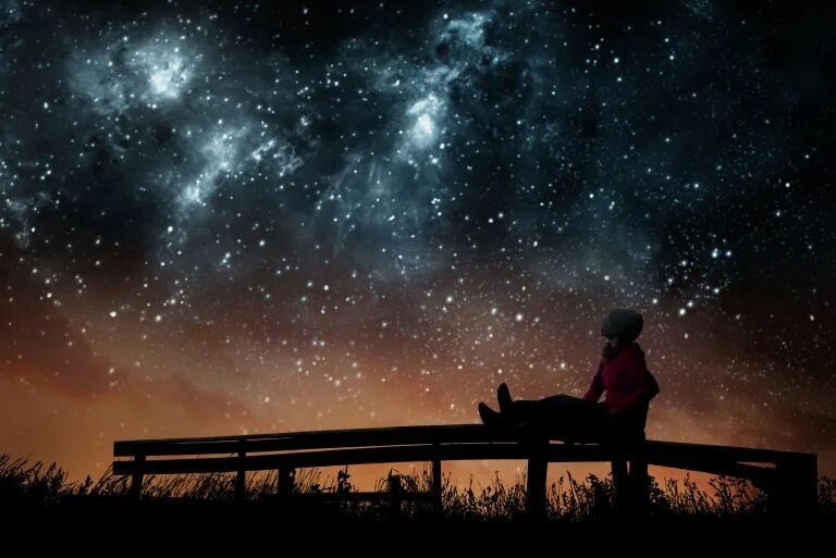 We watch the stars. Looking at the stars. Небо ночью. Watch the stars. За небо.