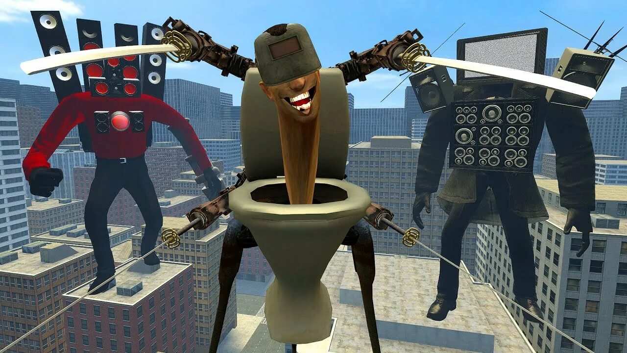 Skibidi toilet v 19.1 minecraft. Garry's Mod парад. Garry's Mod медведь. Камера Мэн Титан из скибиди туалет. Телевизора мен босс.