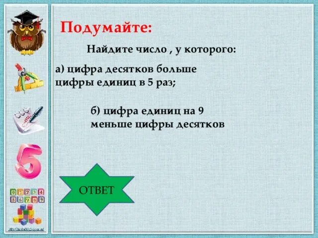 Число десятков больше числа единиц в 9 раз. Цифра единиц этого числа на 1 больше цифры десятков кроссворд ответы. Цифра единиц этого числа на 1 больше цифры десятков ответ. Цифра единиц этого числа на 1 меньше цифры десятков кроссворд ответы.