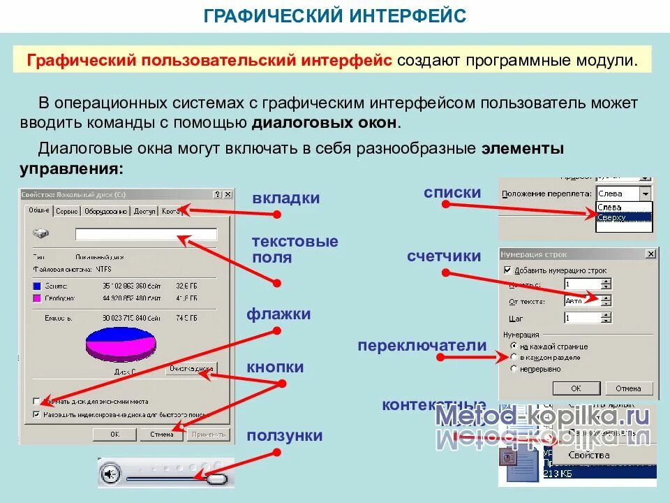 Операционная система графический интерфейс. Графический интерфейс основные характеристики. интерфейс между ос и пользовательской программой. графический интерфейс операционных систем по информатике. графический пользовательский интерфейс.