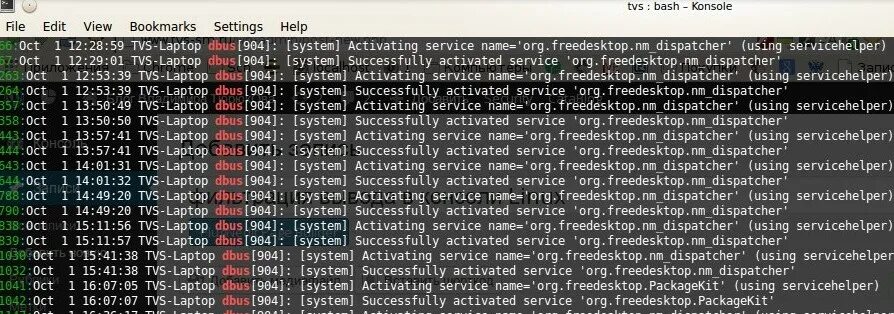 Freedesktop dbus
