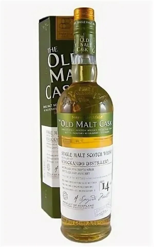 Malt cask. Коллекционный виски. old malt cask. knockando.