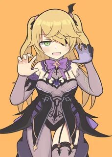 ,Caraku,Genshin Impact,Геншин Импакт,фэндомы,Fischl (Genshin Impact),Фишль....