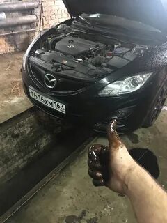 Мазда 6 gh 1.8 масло в двигатель
