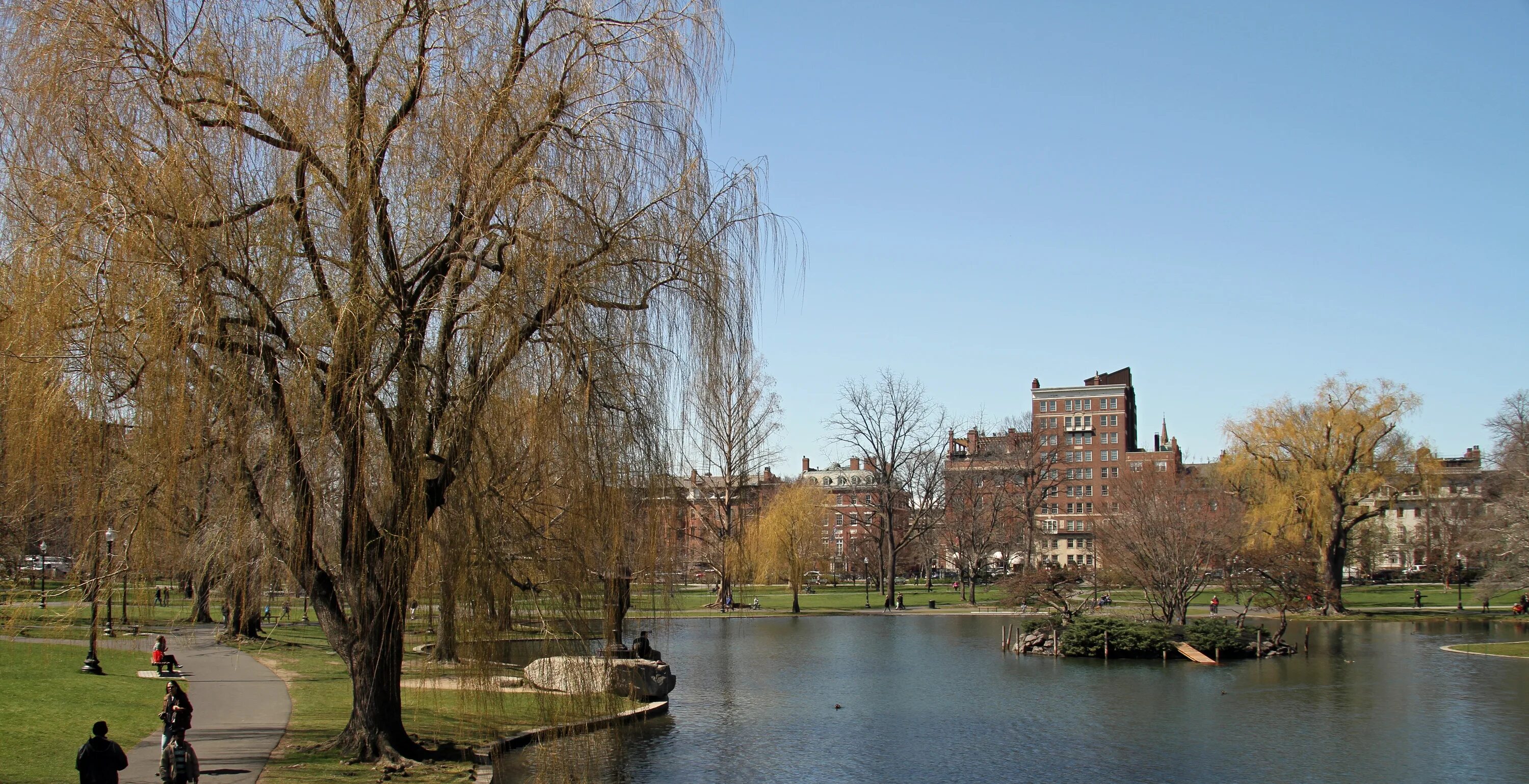 Public commons. Парка Бостон-Коммон. Общественный сад Бостона. Паблик Гарден Бостон. Бостонский городской парк.