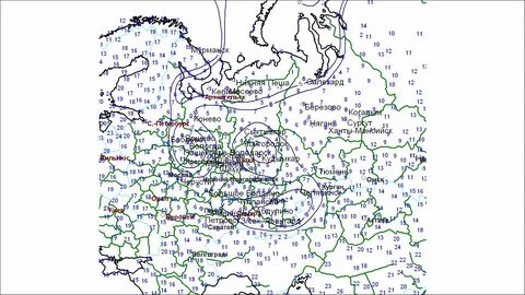 Карта осадков в островском костромской области